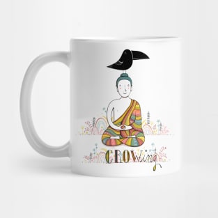 Buddha and Crow Mug